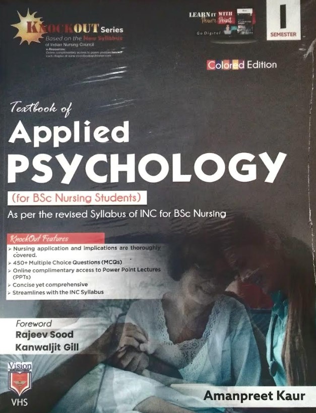 Textbook Of Applied Psychology For BSc Nursing Students